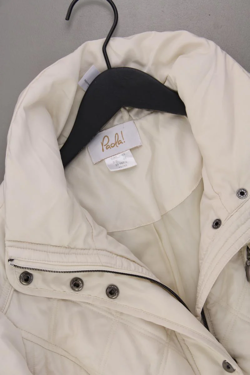 Paola Lange Jacke Gr. 44 creme aus Polyester - Image 2