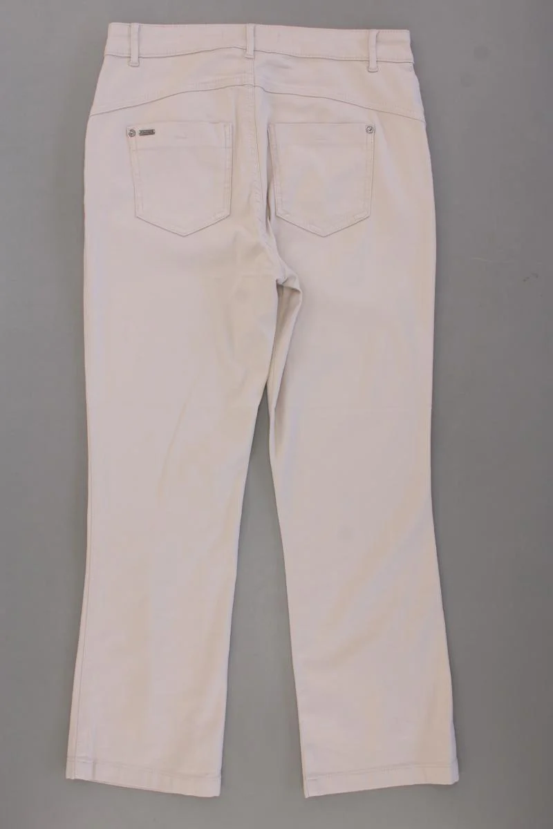 Street One Straight Jeans Gr. 38/L28 neuwertig Modell York creme aus Baumwolle - Image 3