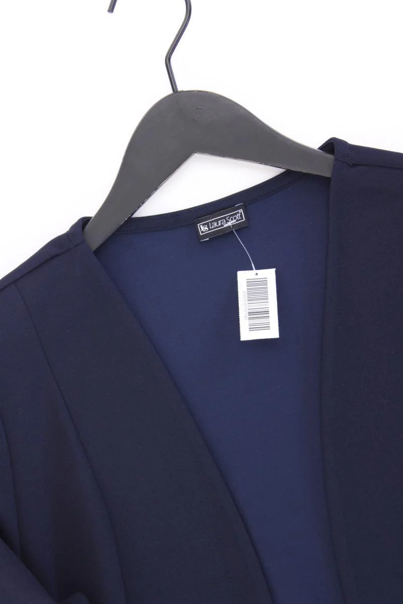 Laura Scott Classic Cardigan Gr. 40 neuwertig Langarm blau aus Polyester - Image 2