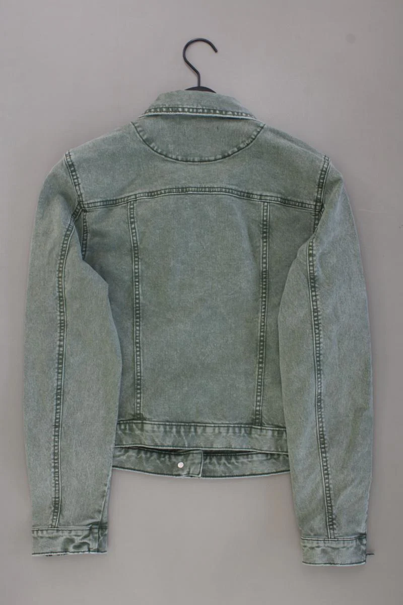 edc by Esprit Jeansjacke Gr. L neuwertig grün aus Baumwolle - Image 3