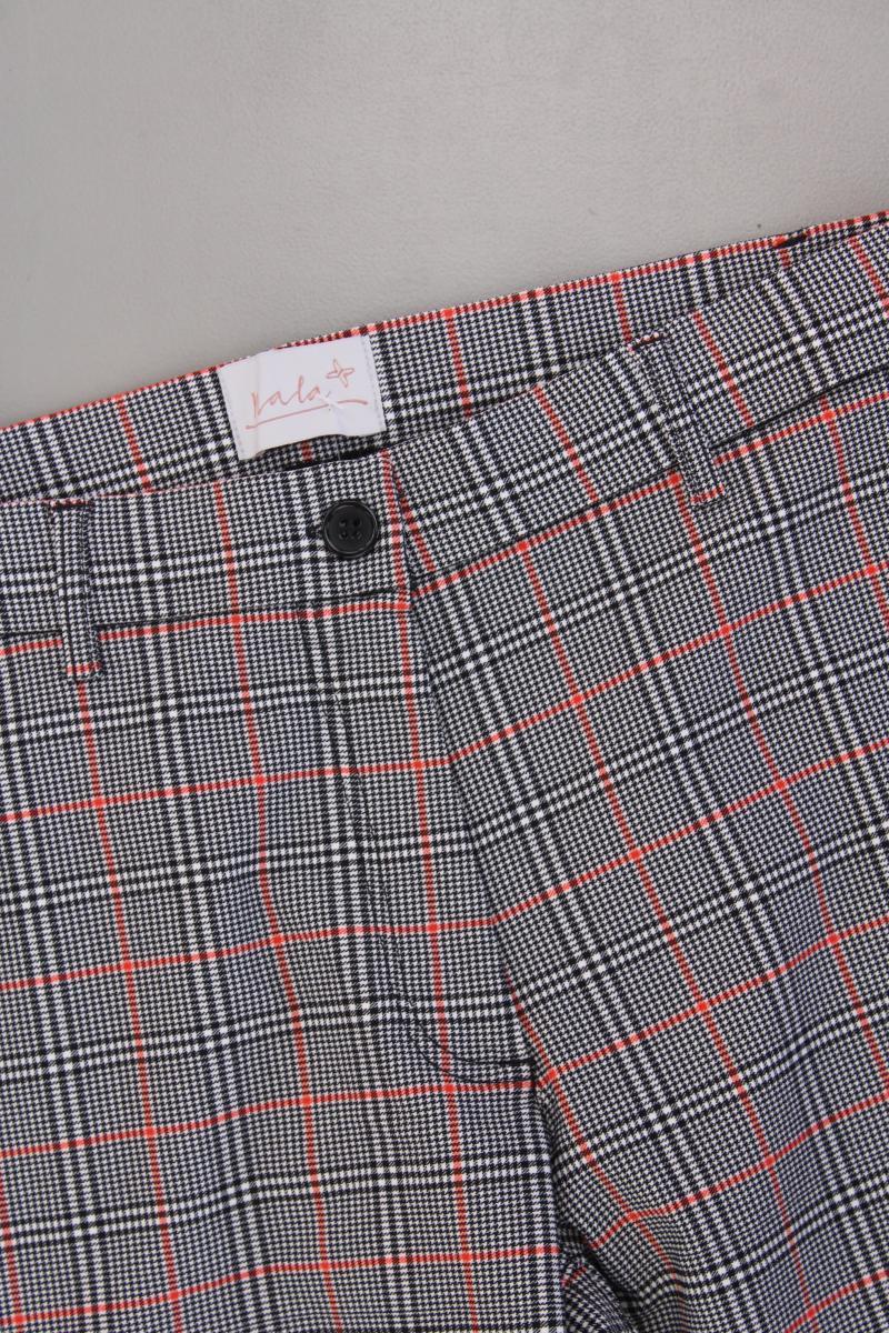Nala Stoffhose Gr. 40 kariert grau aus Viskose - Image 2