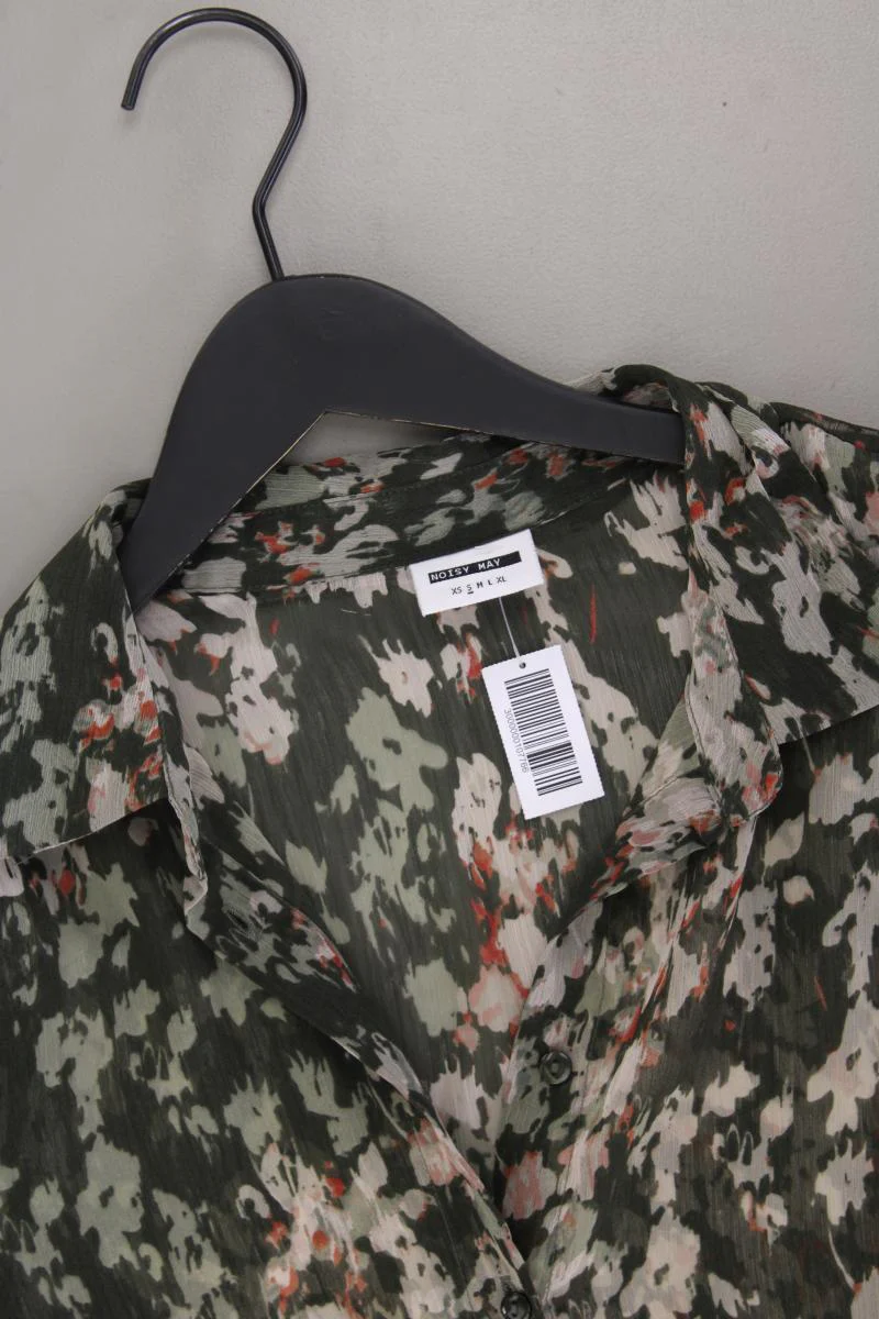 Noisy May Langarmkleid Gr. S olivgrün aus Polyester - Image 2