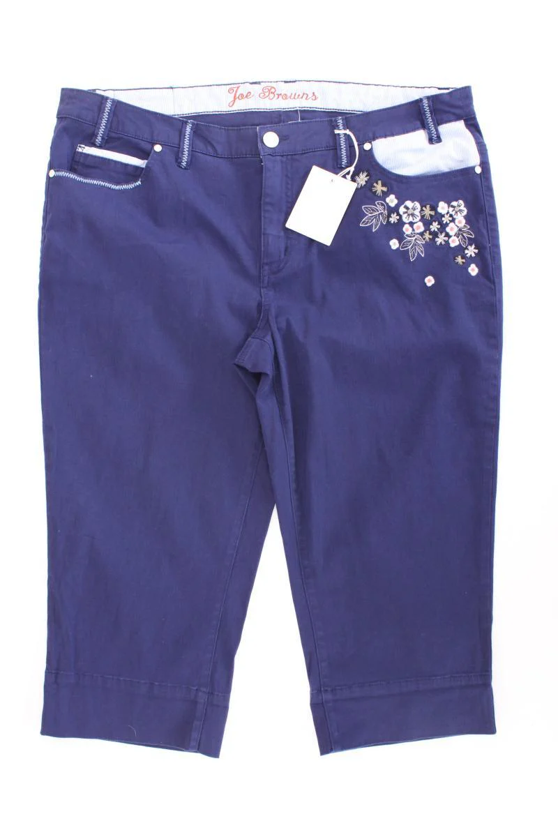Joe Browns 7/8 Hose Gr. 50 neu mit Etikett blau aus Baumwolle