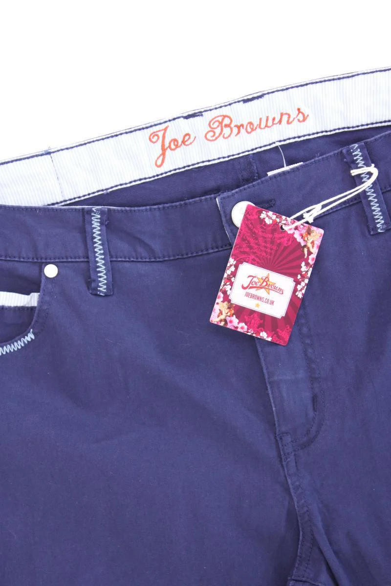 Joe Browns 7/8 Hose Gr. 50 neu mit Etikett blau aus Baumwolle - Image 2