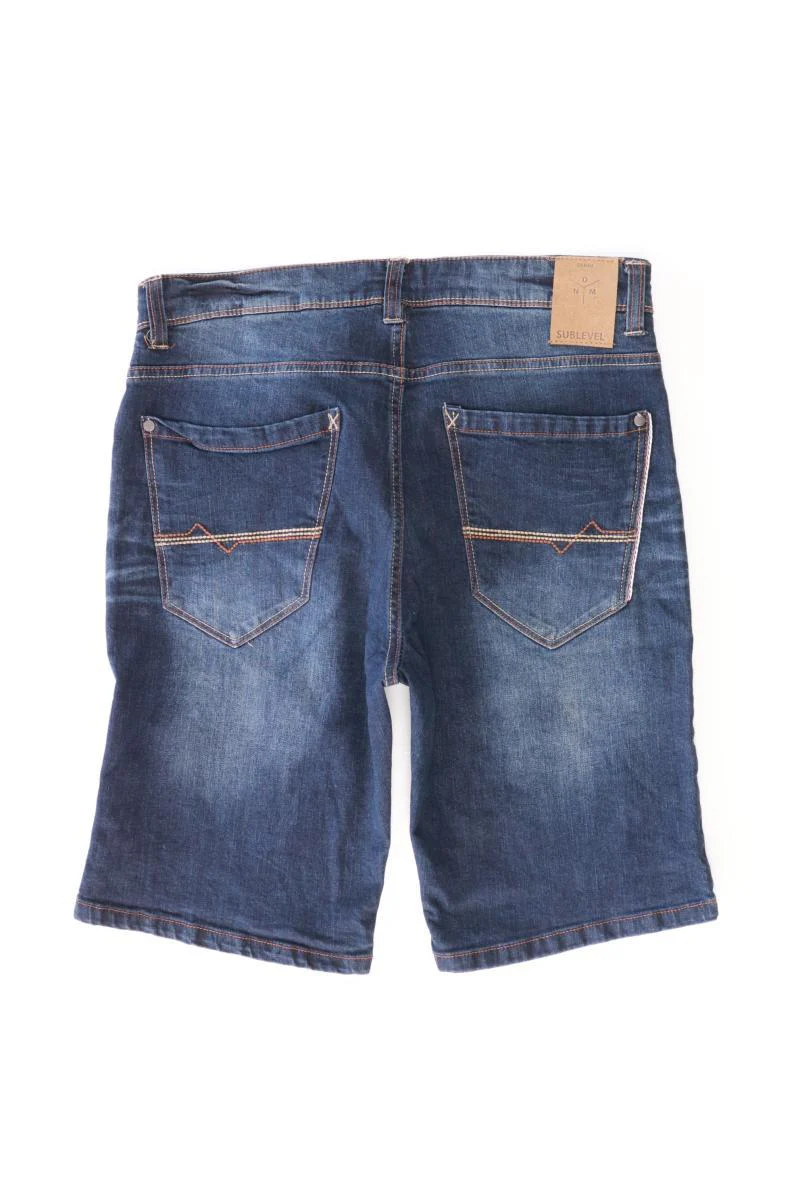 sublevel shorts für Herren Gr. W33 blau aus Baumwolle - Image 2