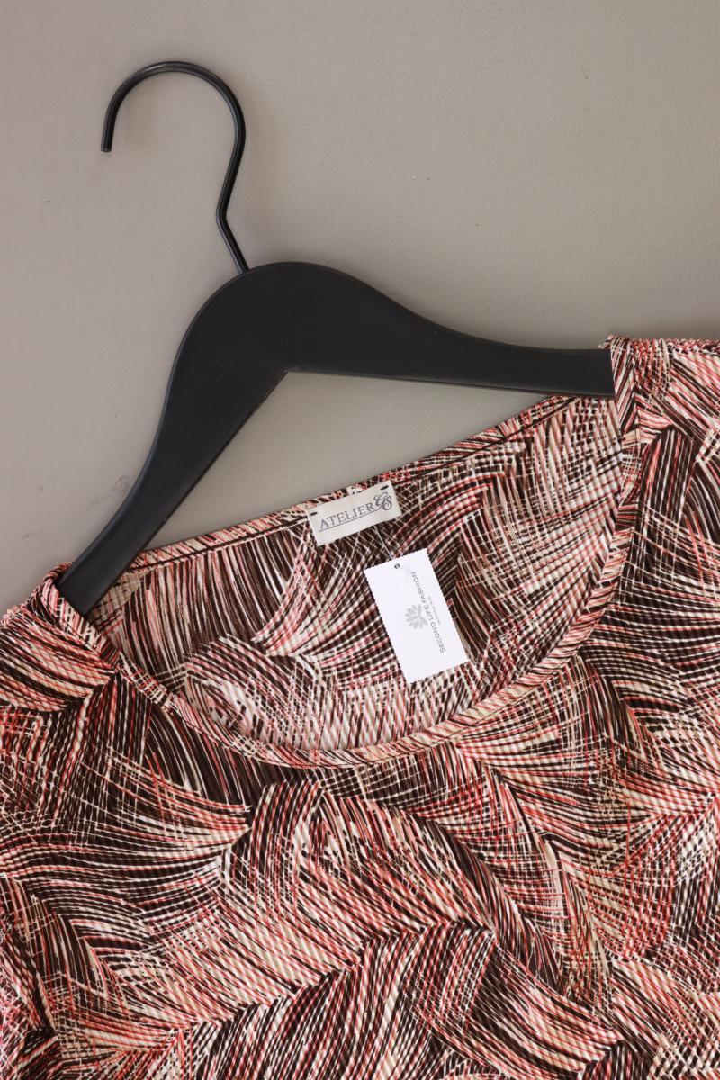 Atelier GS Regular Bluse Gr. Kurzgröße 20 3/4 Ärmel orange aus Polyester - Image 3