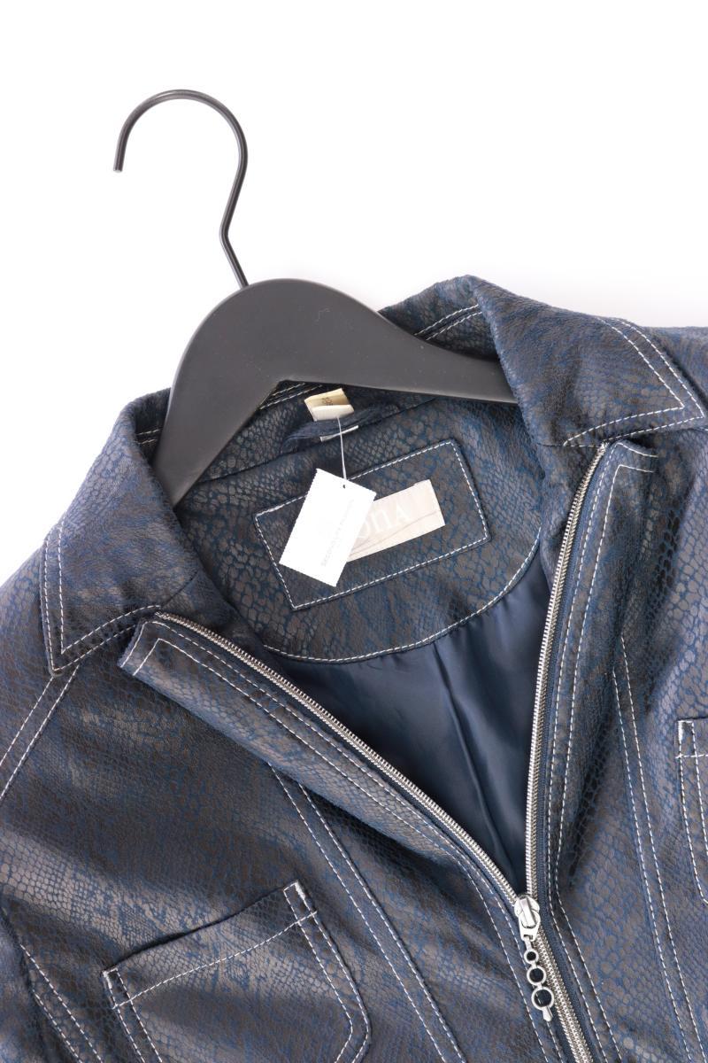 Mona Übergangsjacke Gr. 42 blau - Image 3