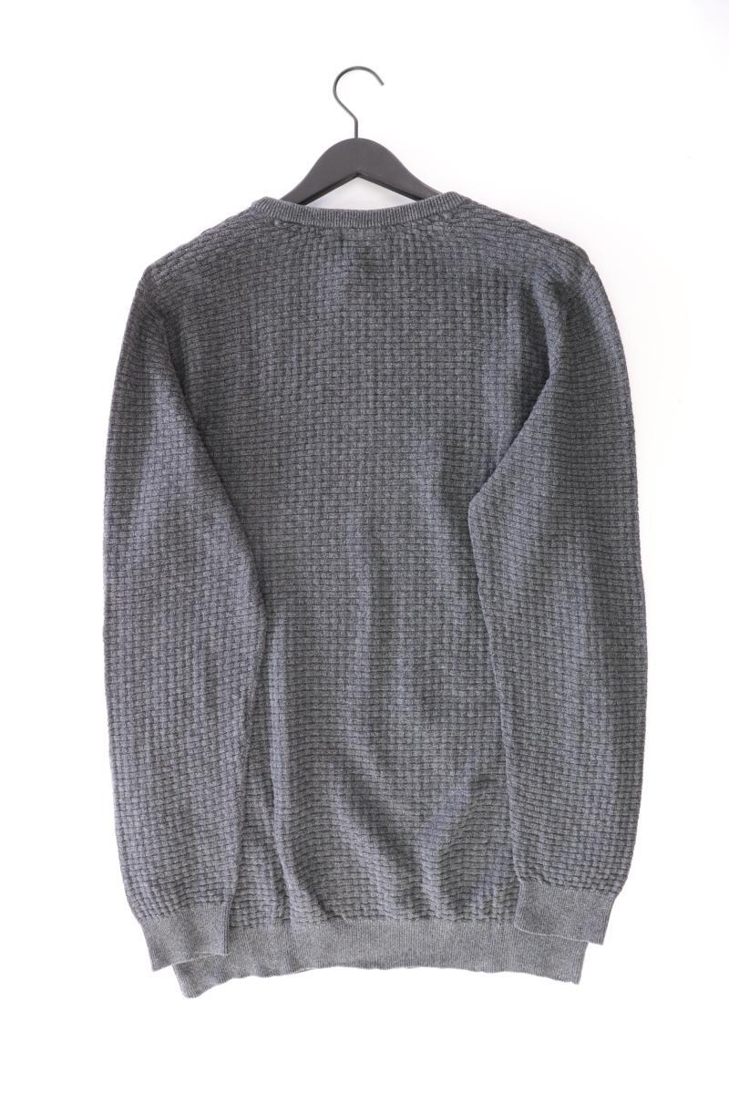Bernd Berger Feinstrickpullover für Herren Gr. 56 grau aus Baumwolle - Image 2