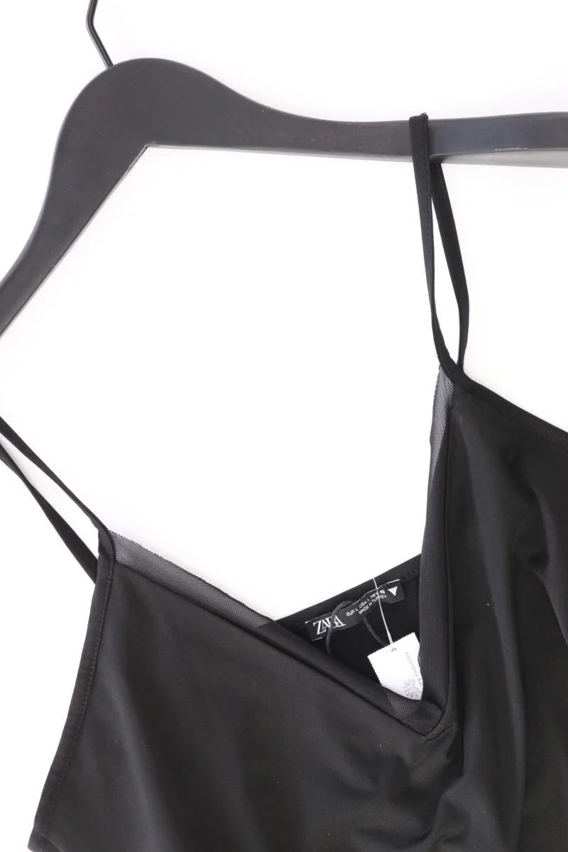 Zara Spaghetti-Top Gr. L schwarz aus Polyester - Image 3