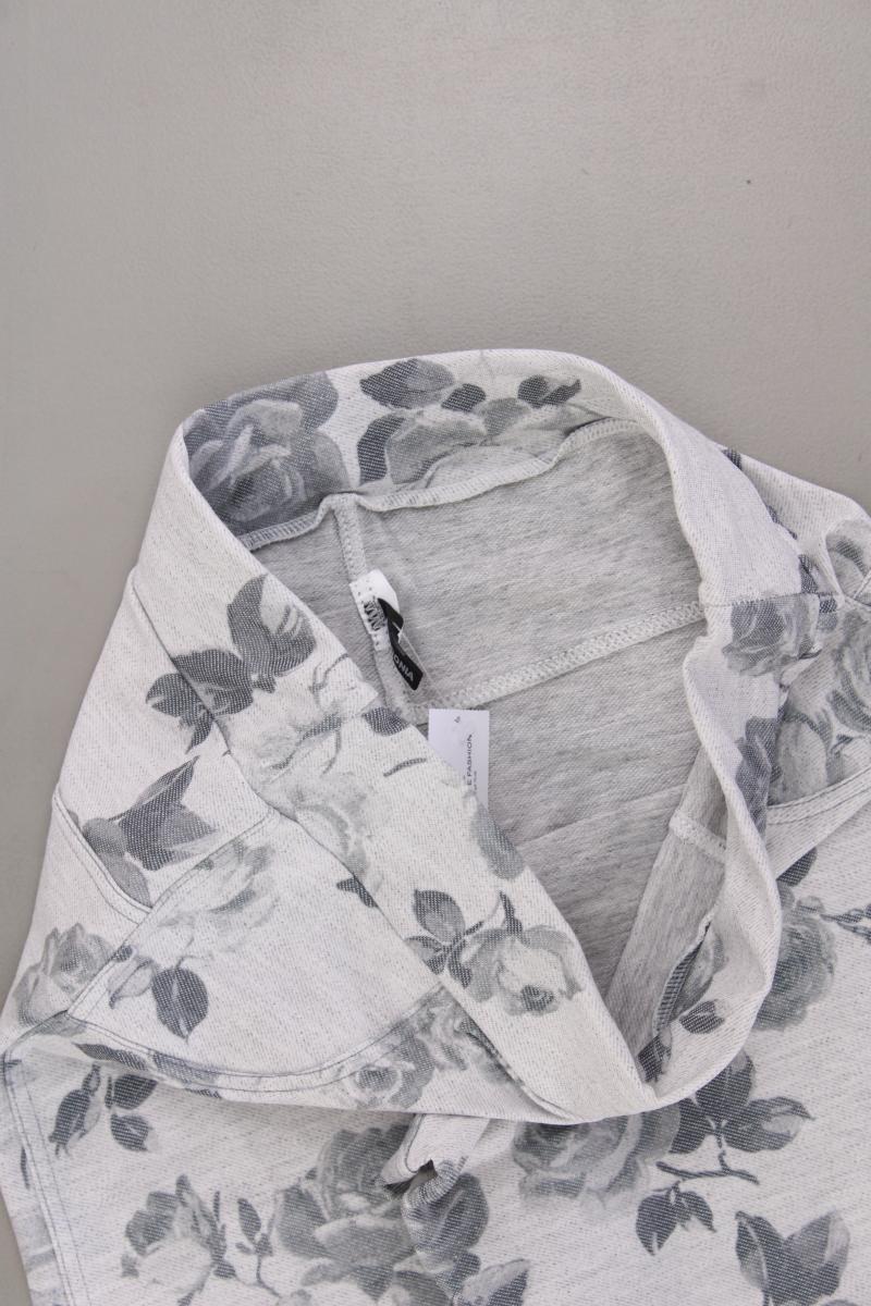Calzedonia Leggings Gr. M mit Blumenmuster neuwertig grau - Image 2