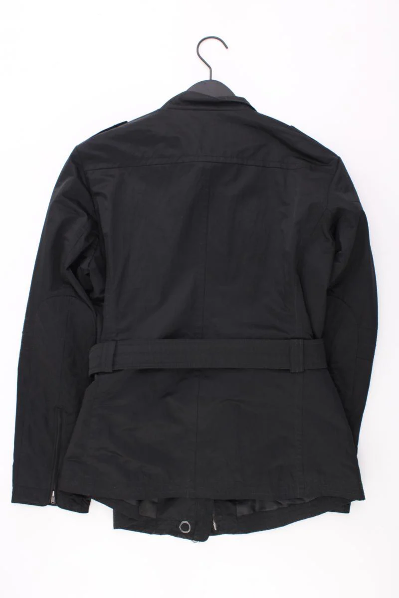 Marc O'Polo Übergangsjacke Gr. 42 mit Gürtel schwarz aus Polyester - Image 3
