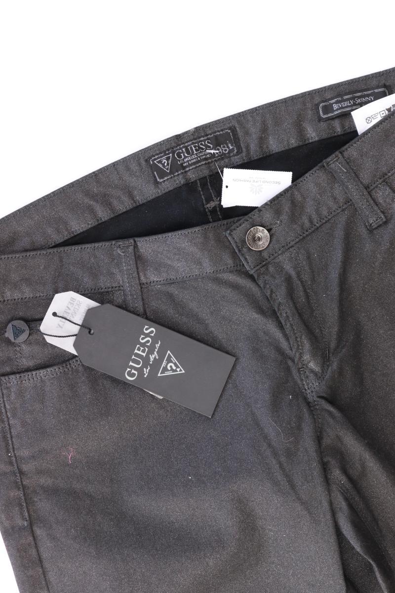Guess Hose Gr. W30 neu mit Etikett Neupreis: 79,99€! mit Glitzer schwarz - Image 3