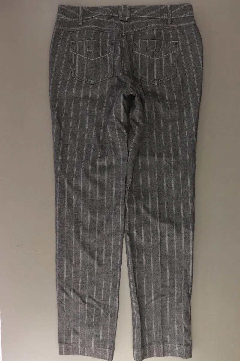 Marc Cain Wollhose Gr. 42 gestreift grau aus Schurwolle - Image 2