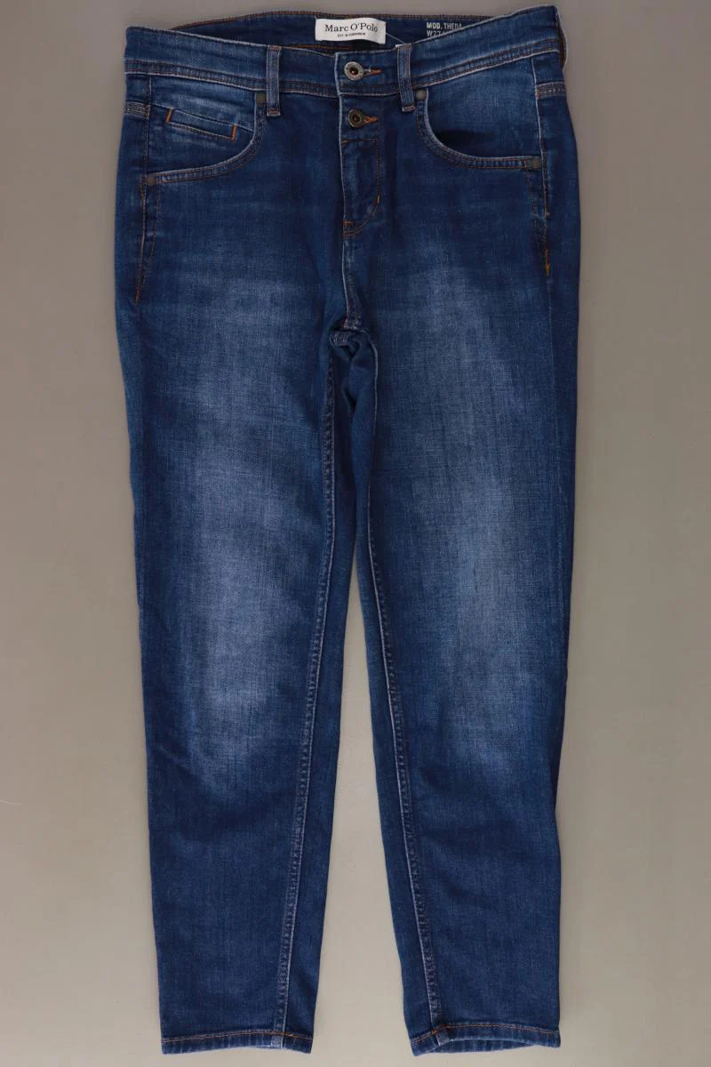 Marc O'Polo Straight Jeans Gr. W27/L32 blau aus Baumwolle