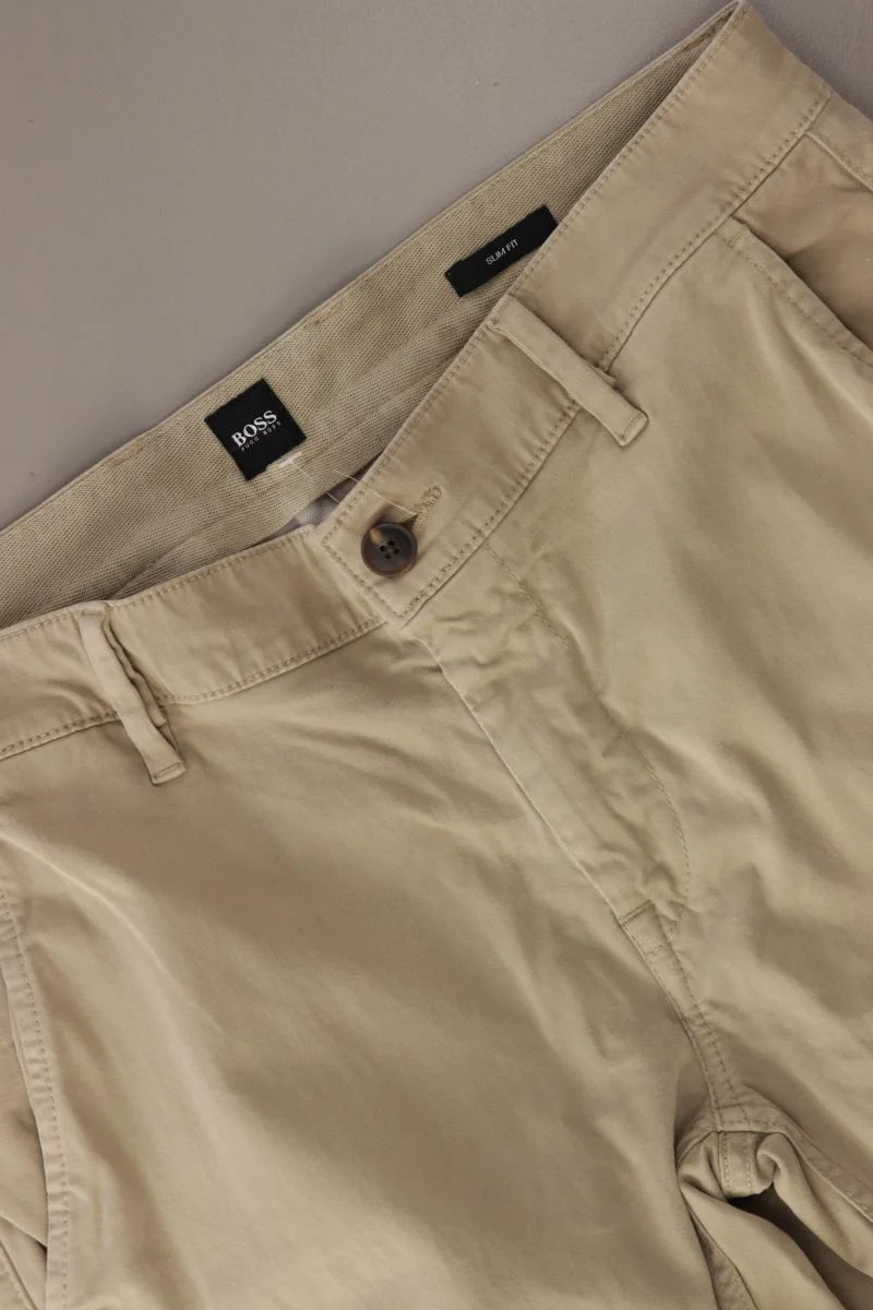 BOSS by Hugo Boss Hose für Herren Gr. W33/L32 creme aus Baumwolle - Image 3