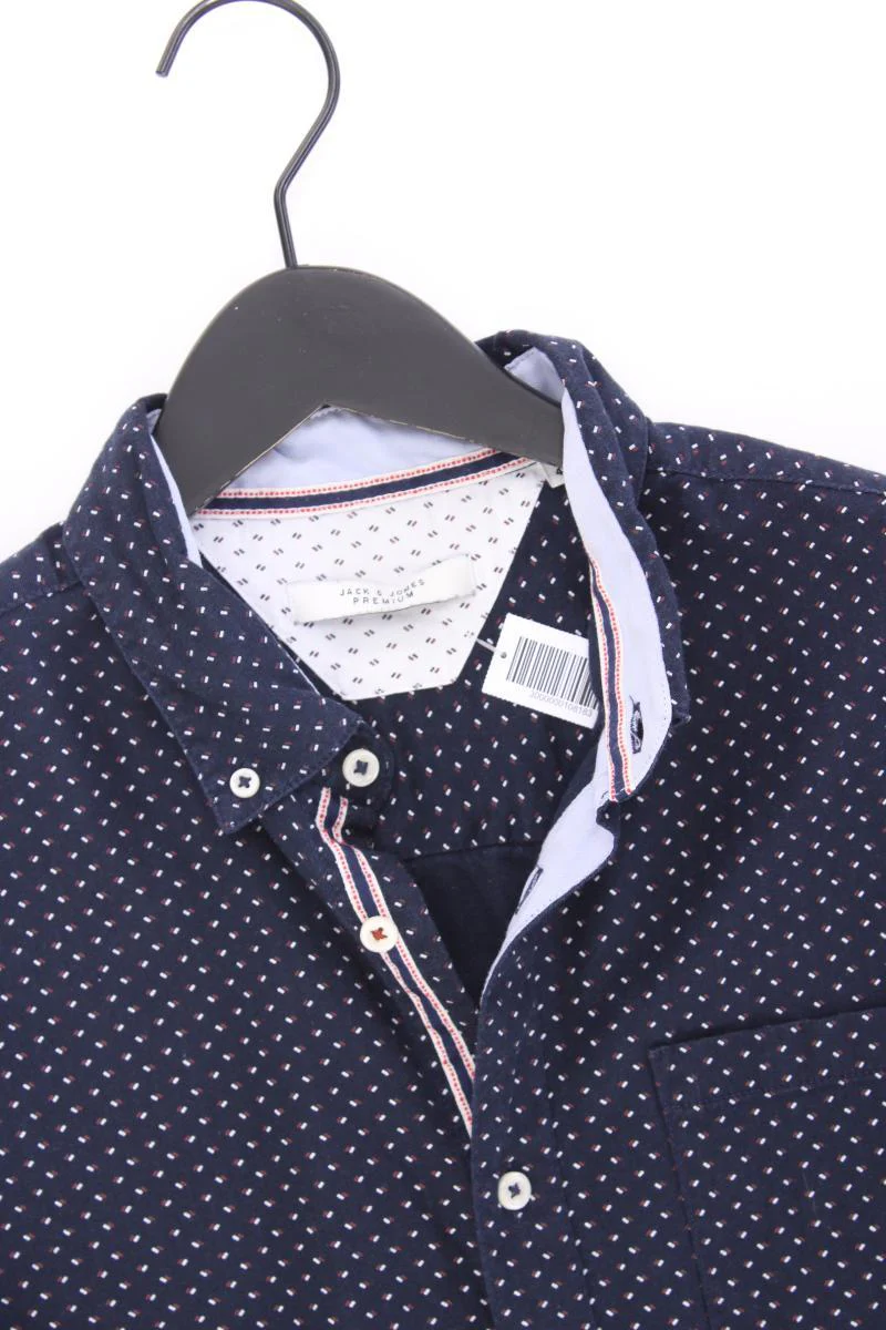 Jack & Jones Langarmhemd für Herren Gr. L blau aus Baumwolle - Image 2