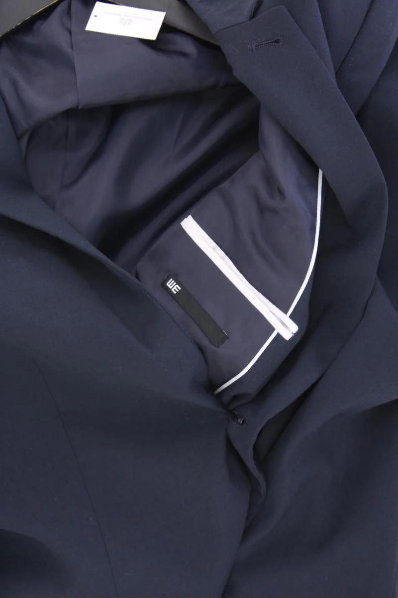 WE Fashion Sakko für Herren Gr. 48 mit Gürtel blau aus Polyester - Image 2