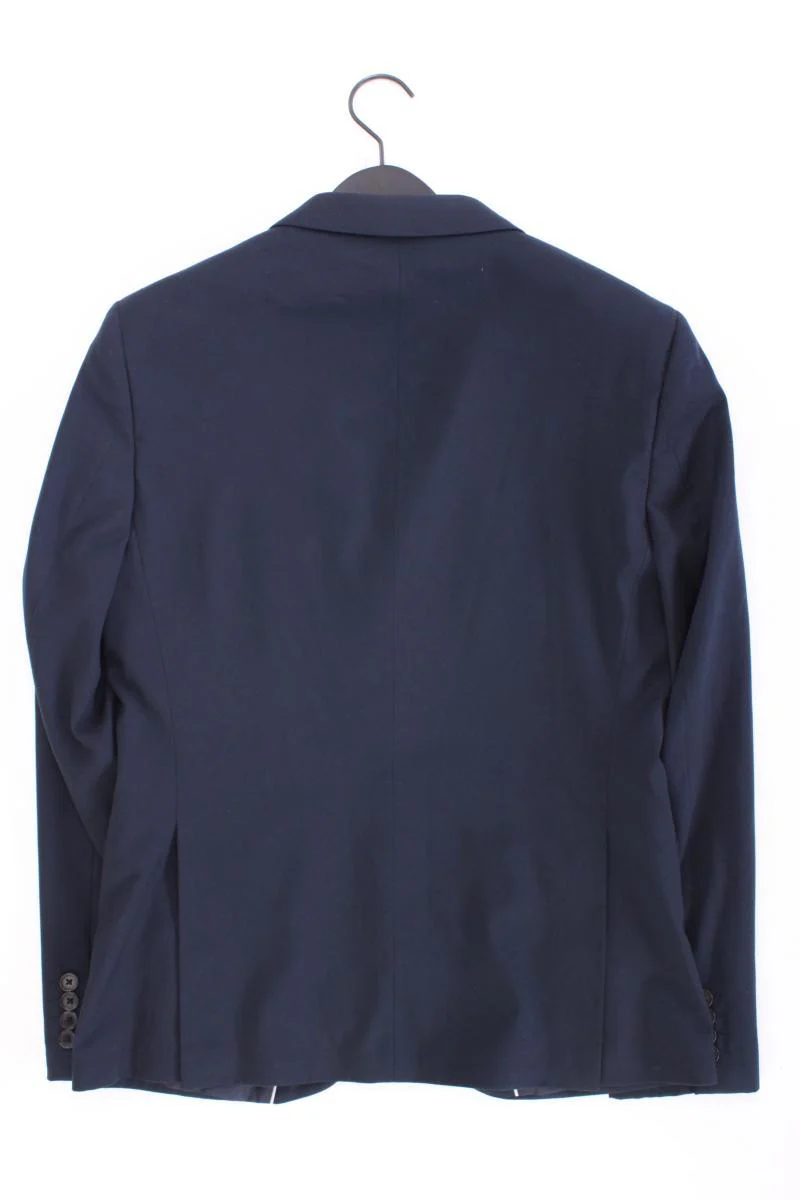 WE Fashion Sakko für Herren Gr. 48 mit Gürtel blau aus Polyester - Image 3
