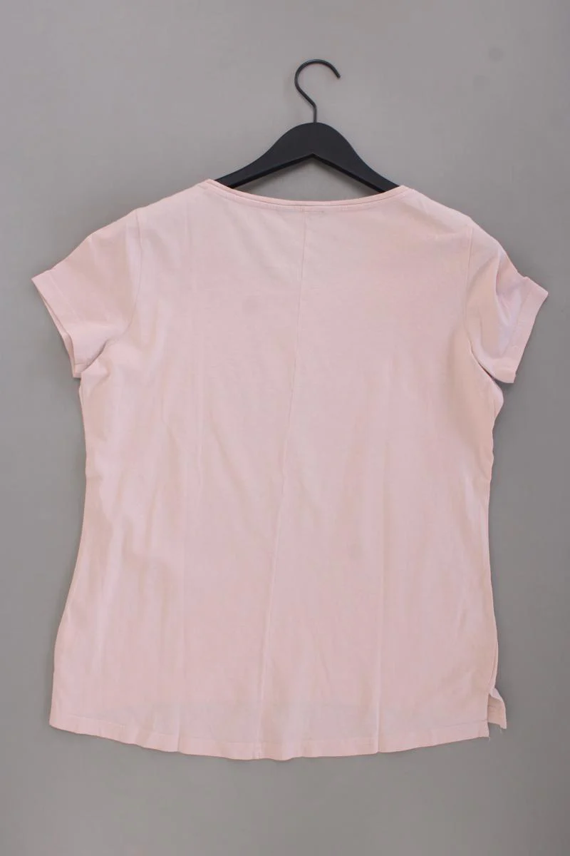 Tom Tailor Printshirt Gr. L Kurzarm rosa aus Baumwolle - Image 3