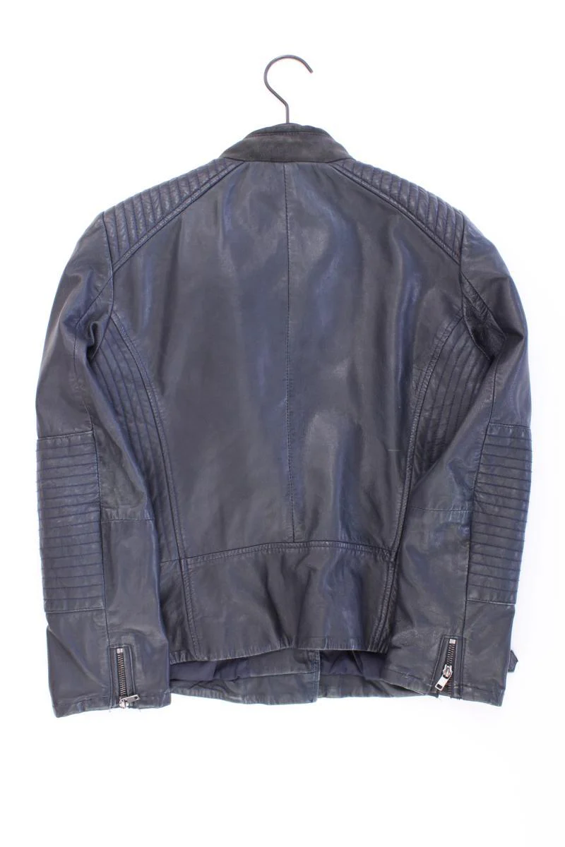 Esprit Lederjacke Gr. 38 blau - Image 3