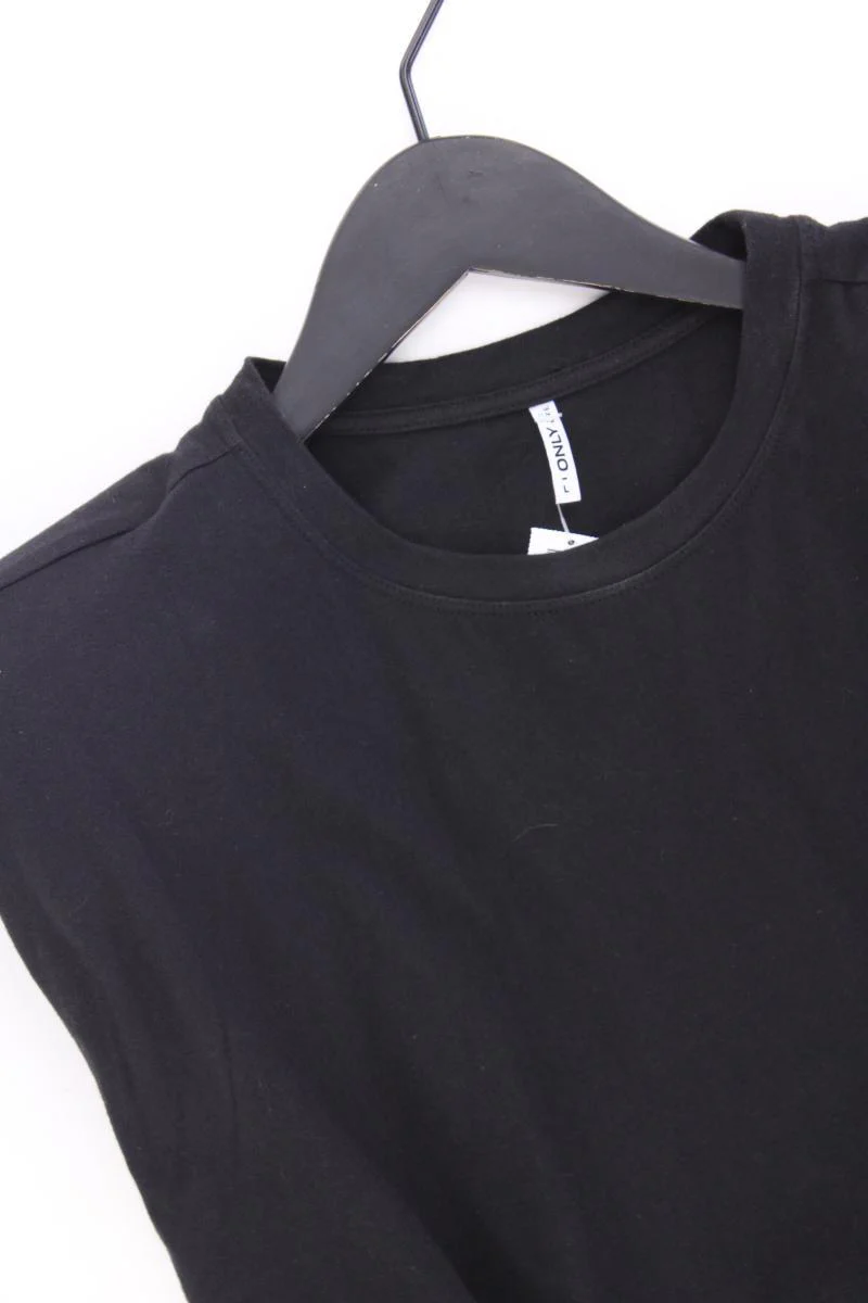 Only Jerseykleid Gr. L Kurzarm schwarz aus Baumwolle - Image 2