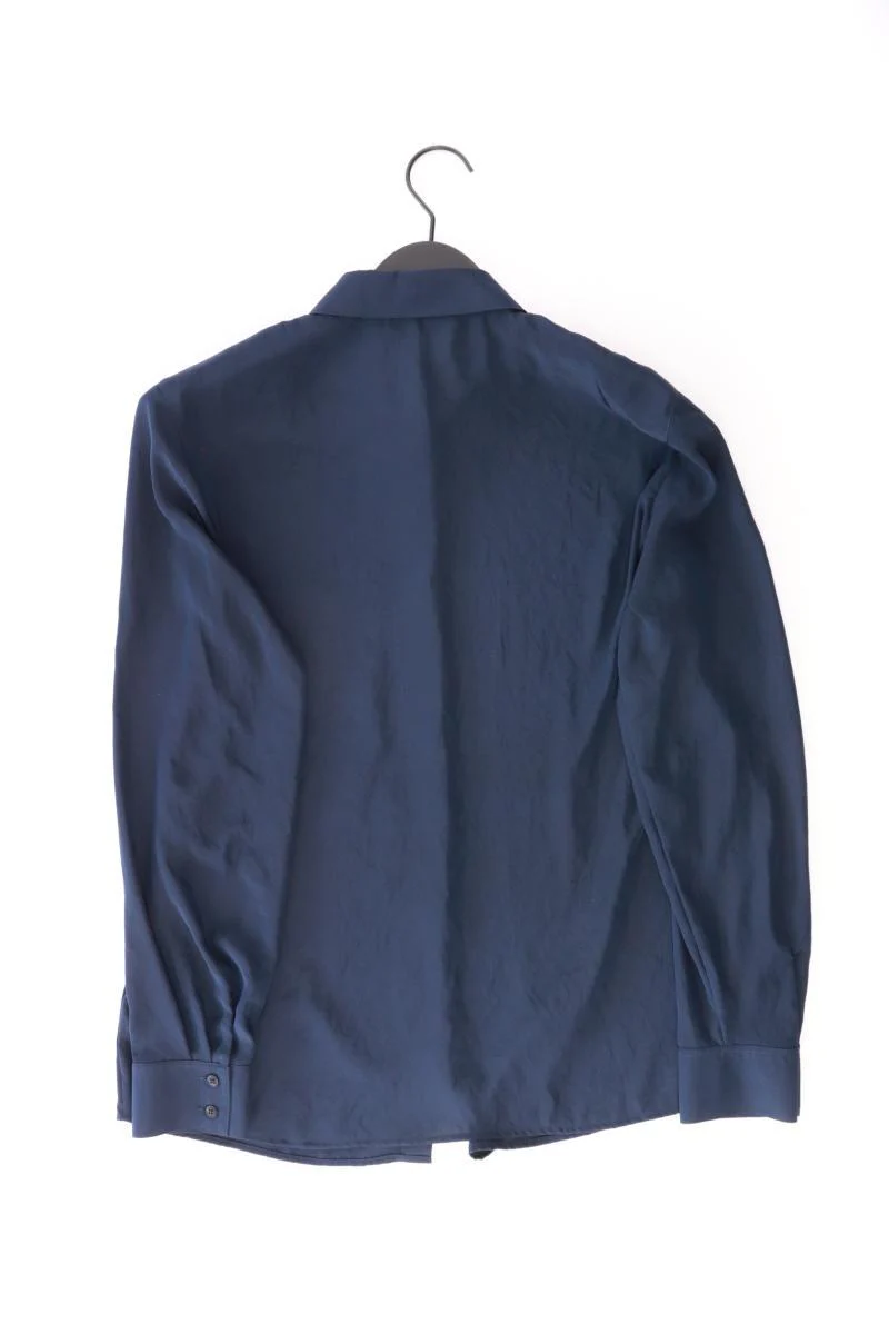 Hauber Langarmbluse Gr. 38 blau aus Polyester - Image 2