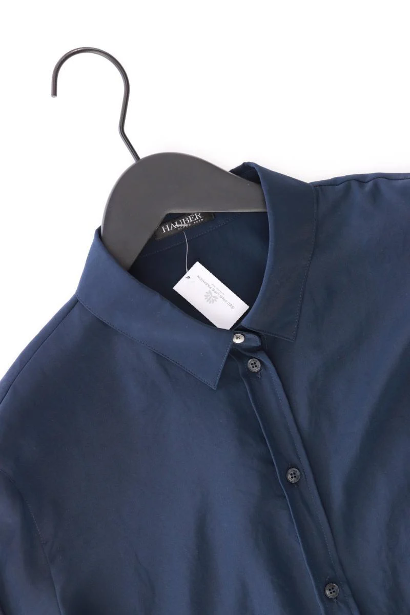 Hauber Langarmbluse Gr. 38 blau aus Polyester - Image 3