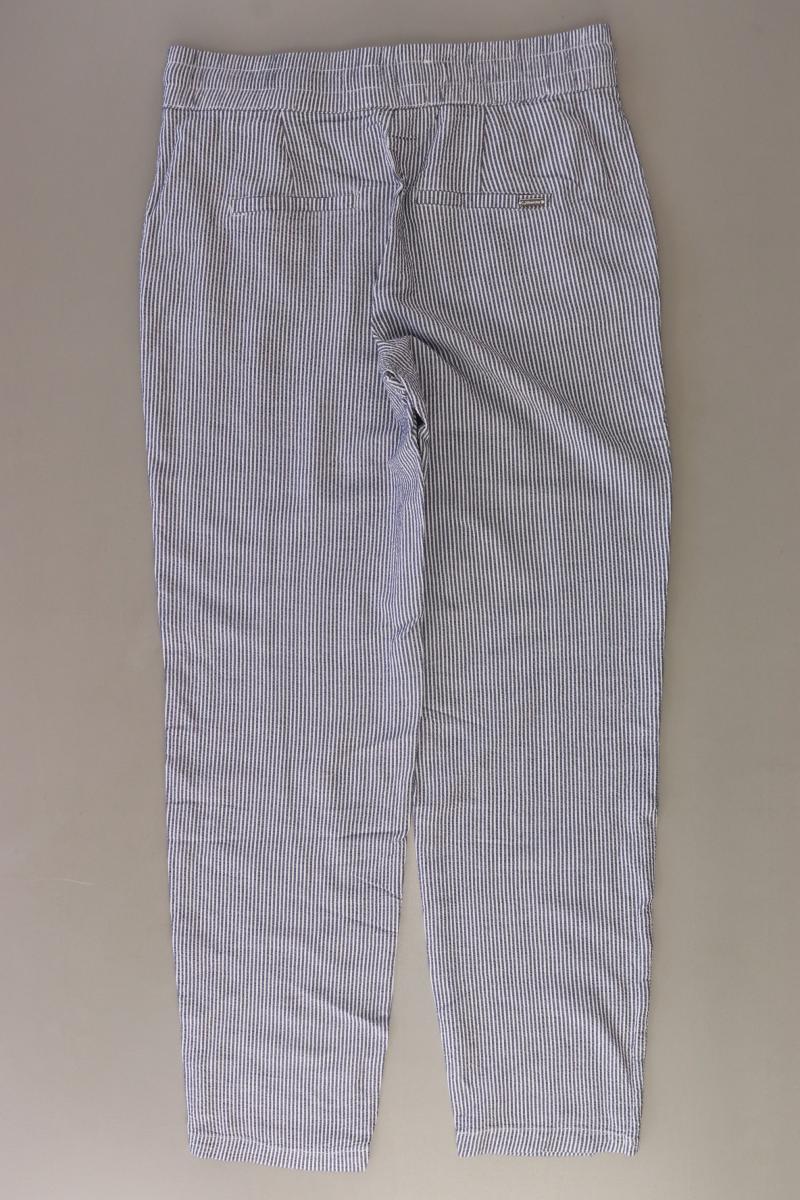 Street One Hose Gr. 36/L28 gestreift blau aus Viskose - Image 2