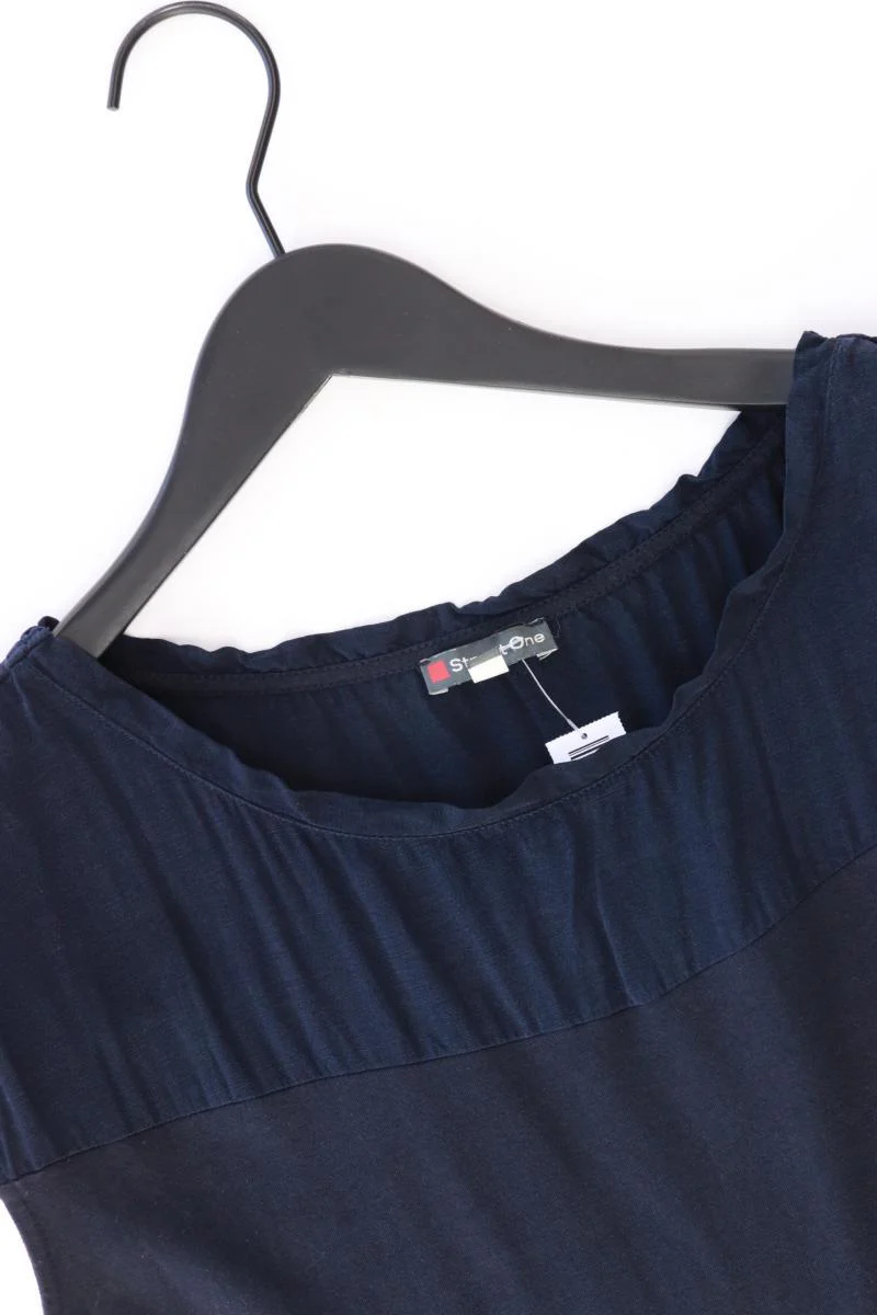 Street One T-Shirt Gr. 42 Kurzarm blau aus Baumwolle - Image 3