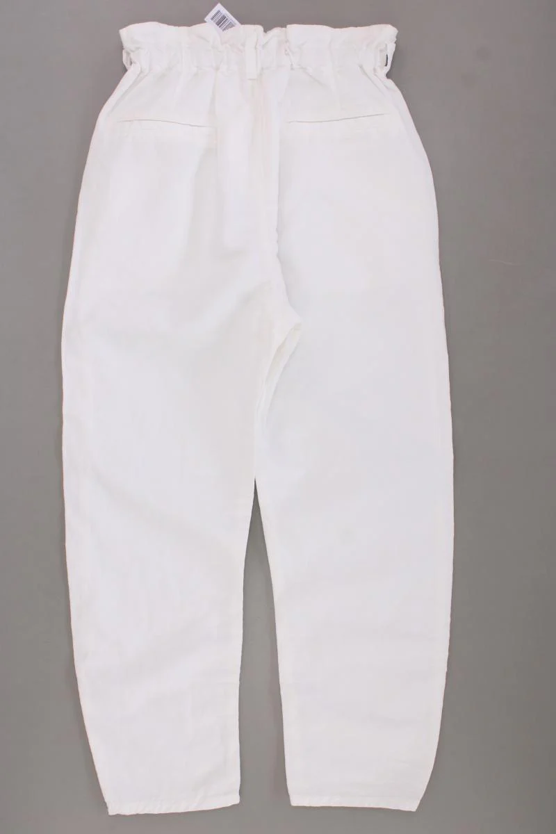 Zara Paperbag Hose Gr. 34 weiß - Image 3