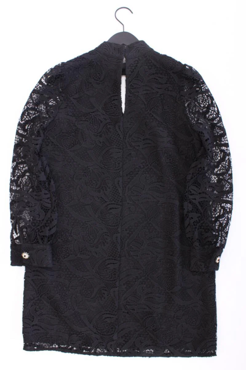 River Island Spitzenkleid Gr. 38 neuwertig Langarm schwarz aus Polyester - Image 4
