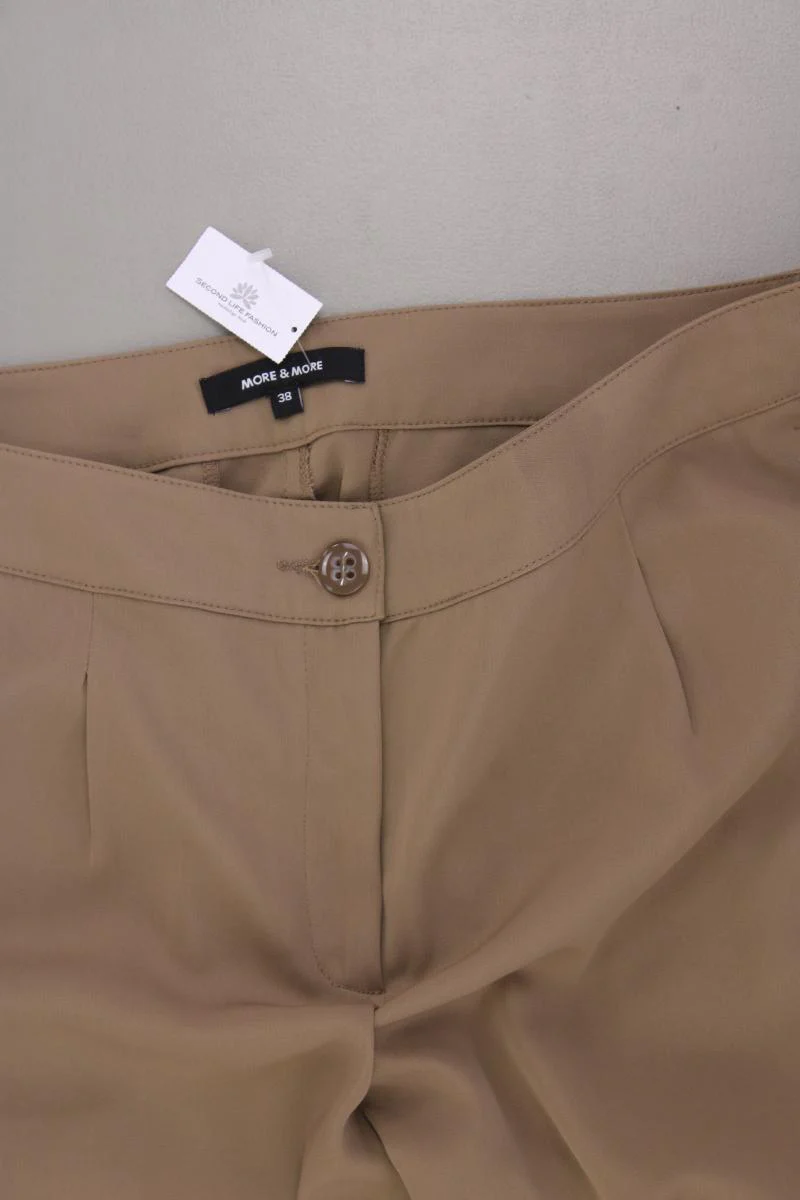 More&More Stoffhose Gr. 38 neuwertig braun aus Polyester - Image 2