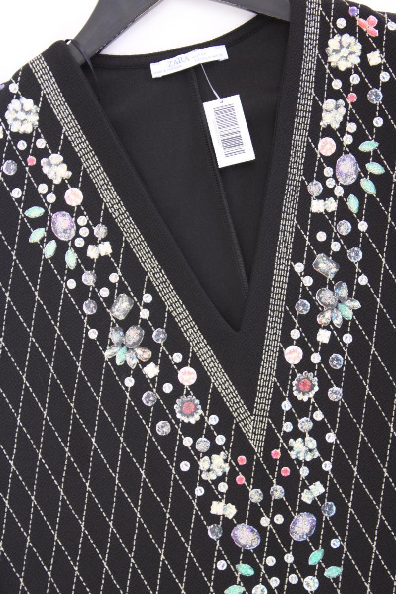 Zara Kurzarmkleid Gr. M schwarz aus Polyester - Image 2