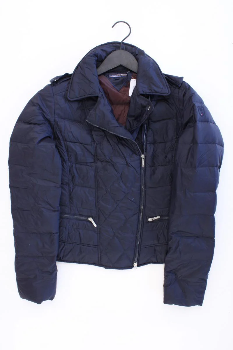 Tommy Hilfiger Daunenjacke Gr. S blau aus Nylon