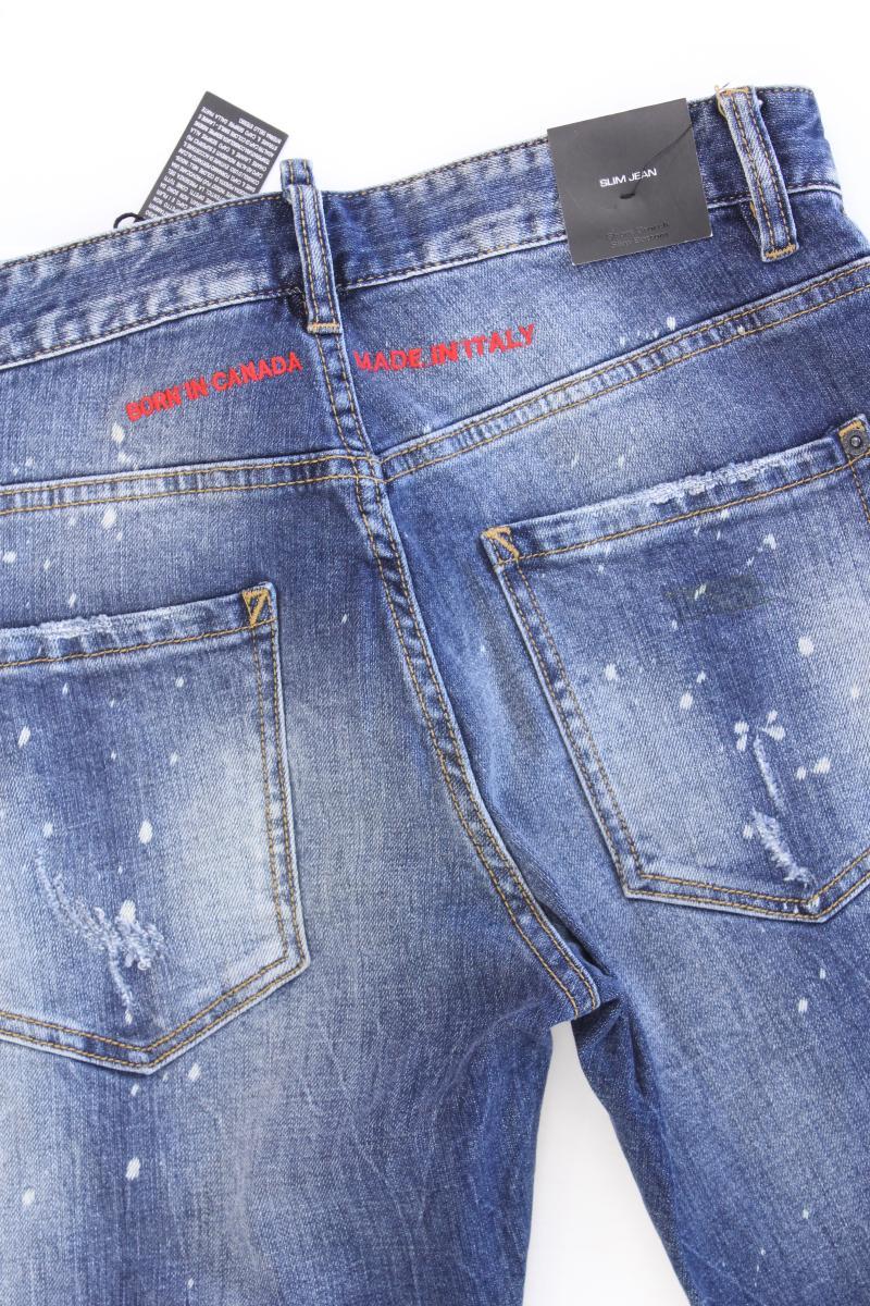 Dsquared2 Skinny Jeans für Herren Gr. W30 neu mit Etikett blau aus Baumwolle - Image 3
