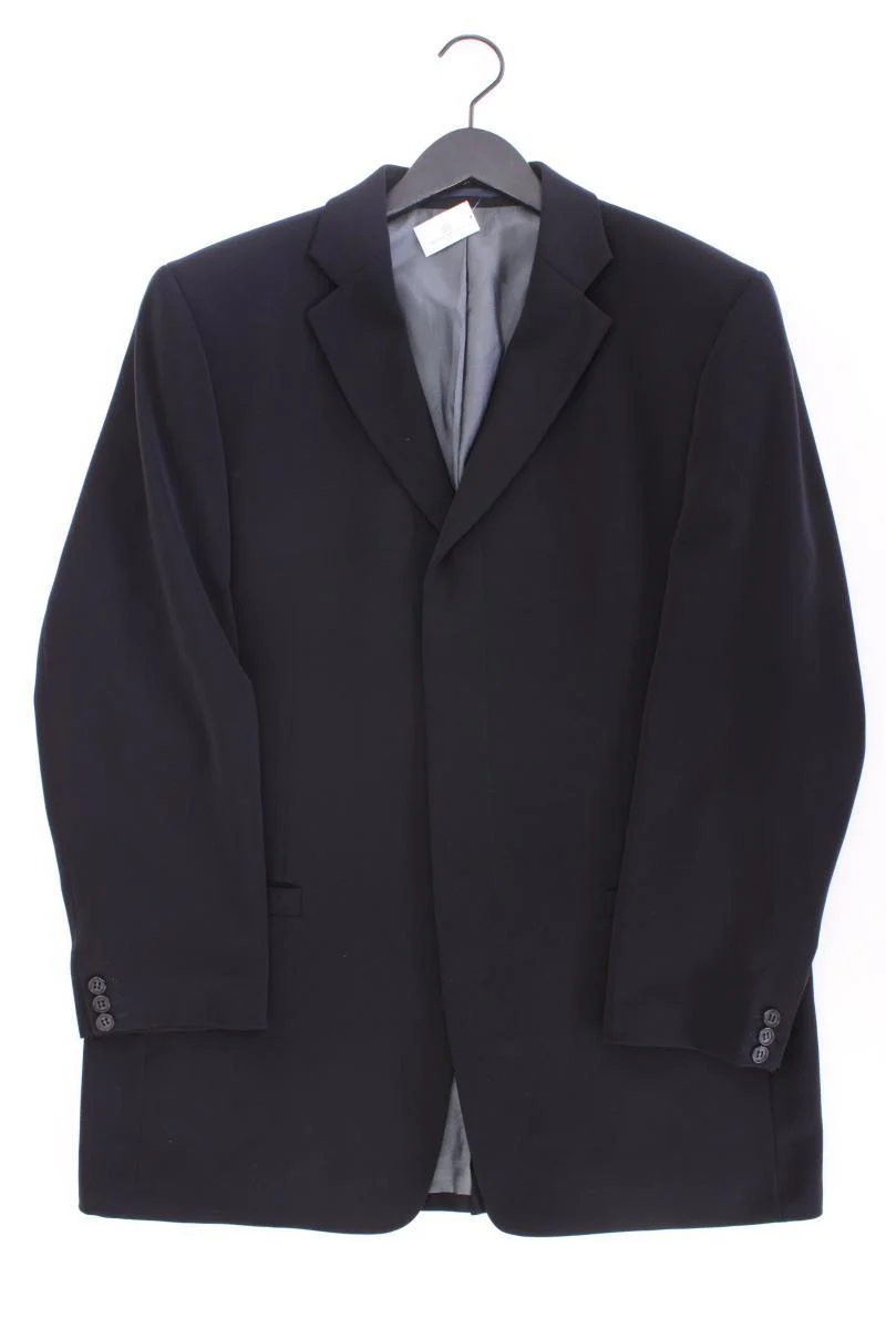 Stones Longsakko für Herren Gr. 52 Vintage schwarz aus Polyester