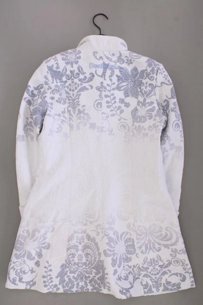 Desigual Slim Mantel Gr. 40 weiß aus Polyester - Image 3