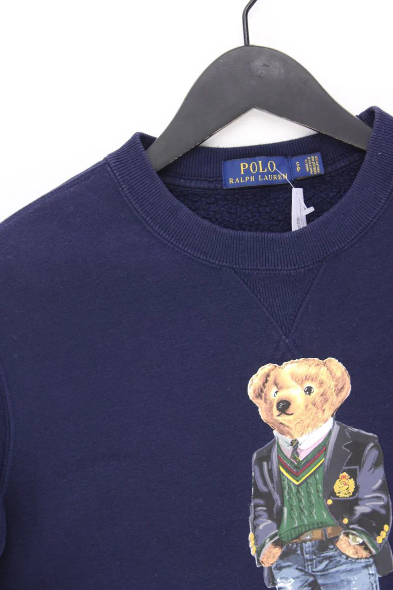 Polo by Ralph Lauren Langarmpullover für Herren Gr. S blau aus Baumwolle - Image 2