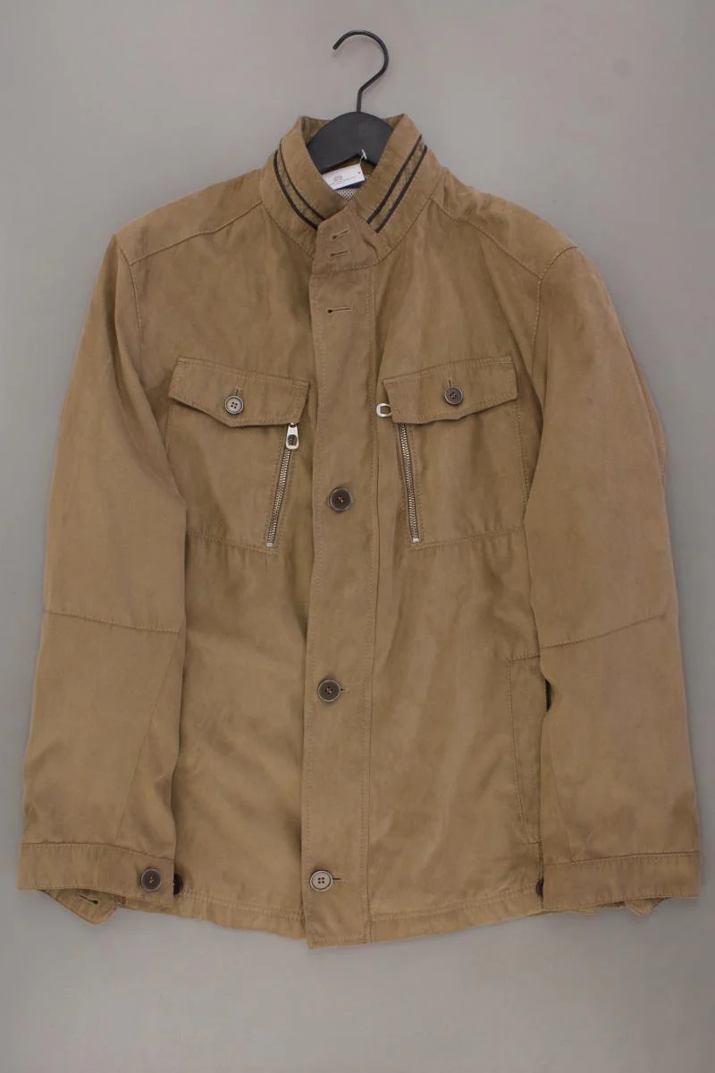 Bugatti Übergangsjacke für Herren Gr. Kurzgröße 25 braun aus Polyester