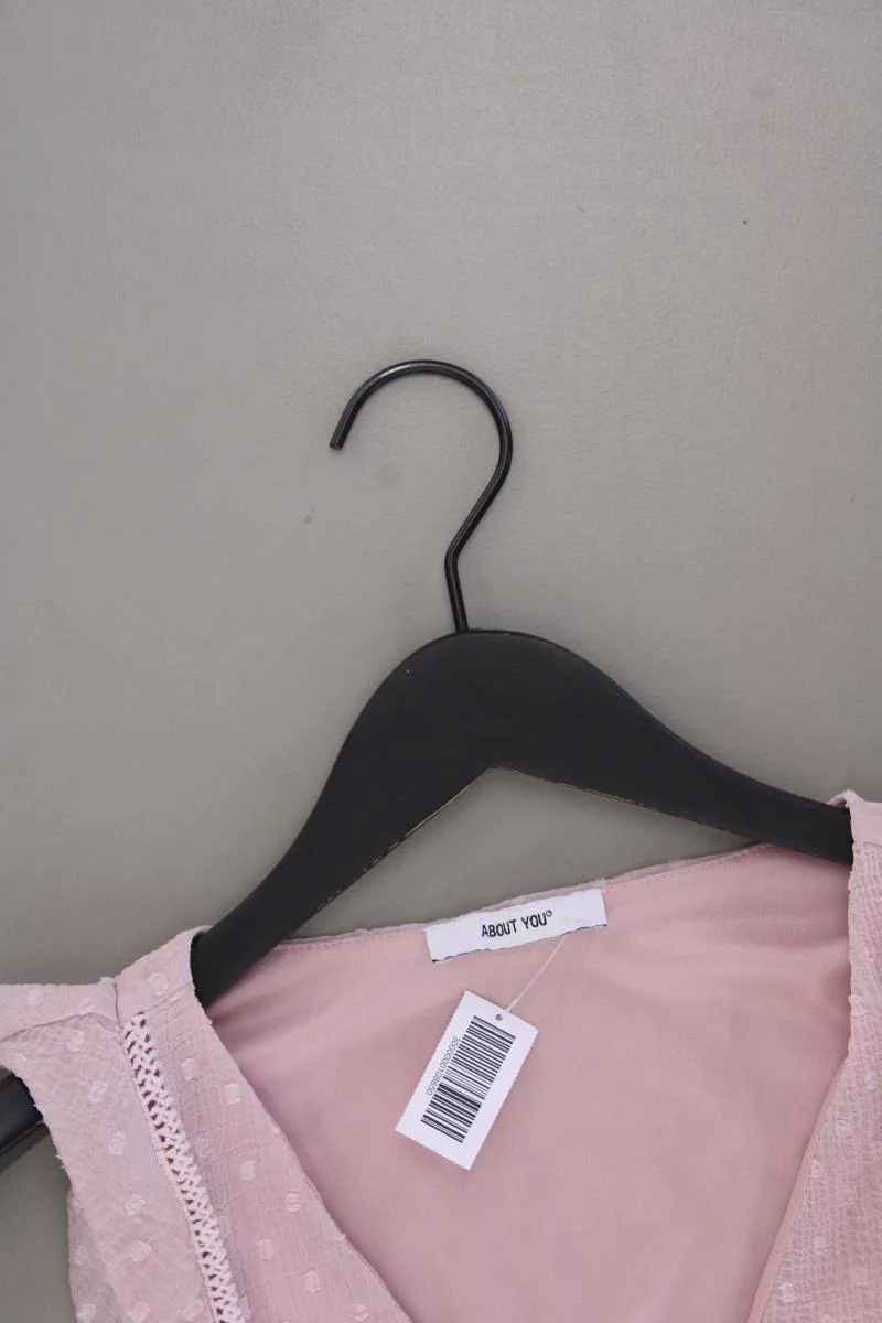 About You Chiffonbluse Gr. 36 Ärmellos rosa aus Polyester - Image 2
