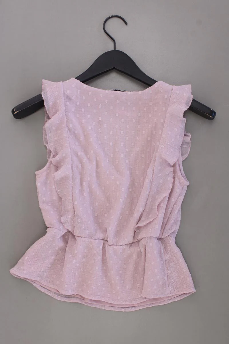 About You Chiffonbluse Gr. 36 Ärmellos rosa aus Polyester - Image 3