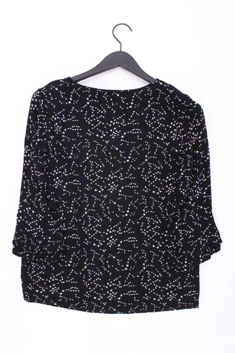 Street One Bluse mit Sternenmuster Gr. 38 3/4 Ärmel schwarz - Image 3