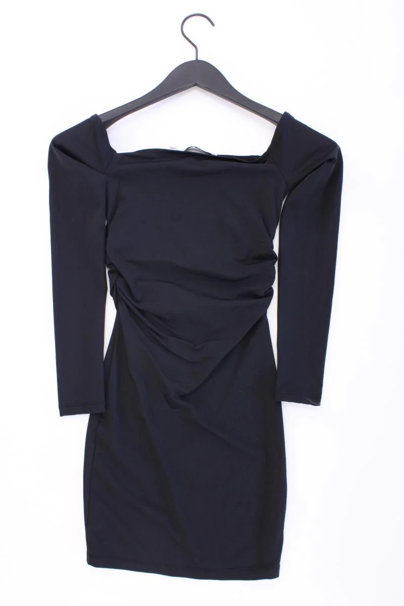 Bershka Schlauchkleid Gr. XS Langarm schwarz - Image 3