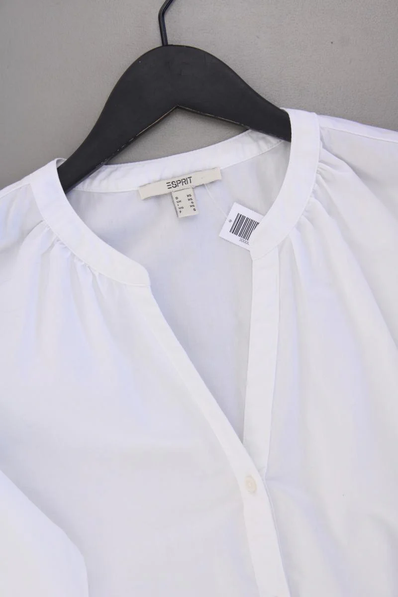 Esprit Classic Bluse Gr. XS 3/4 Ärmel weiß - Image 2