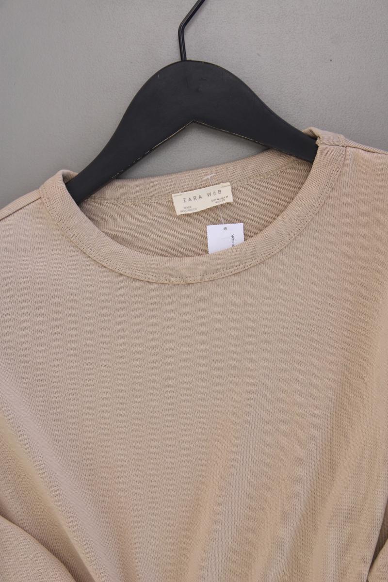 Zara Longsleeve-Shirt Gr. M Langarm braun aus Polyester - Image 2