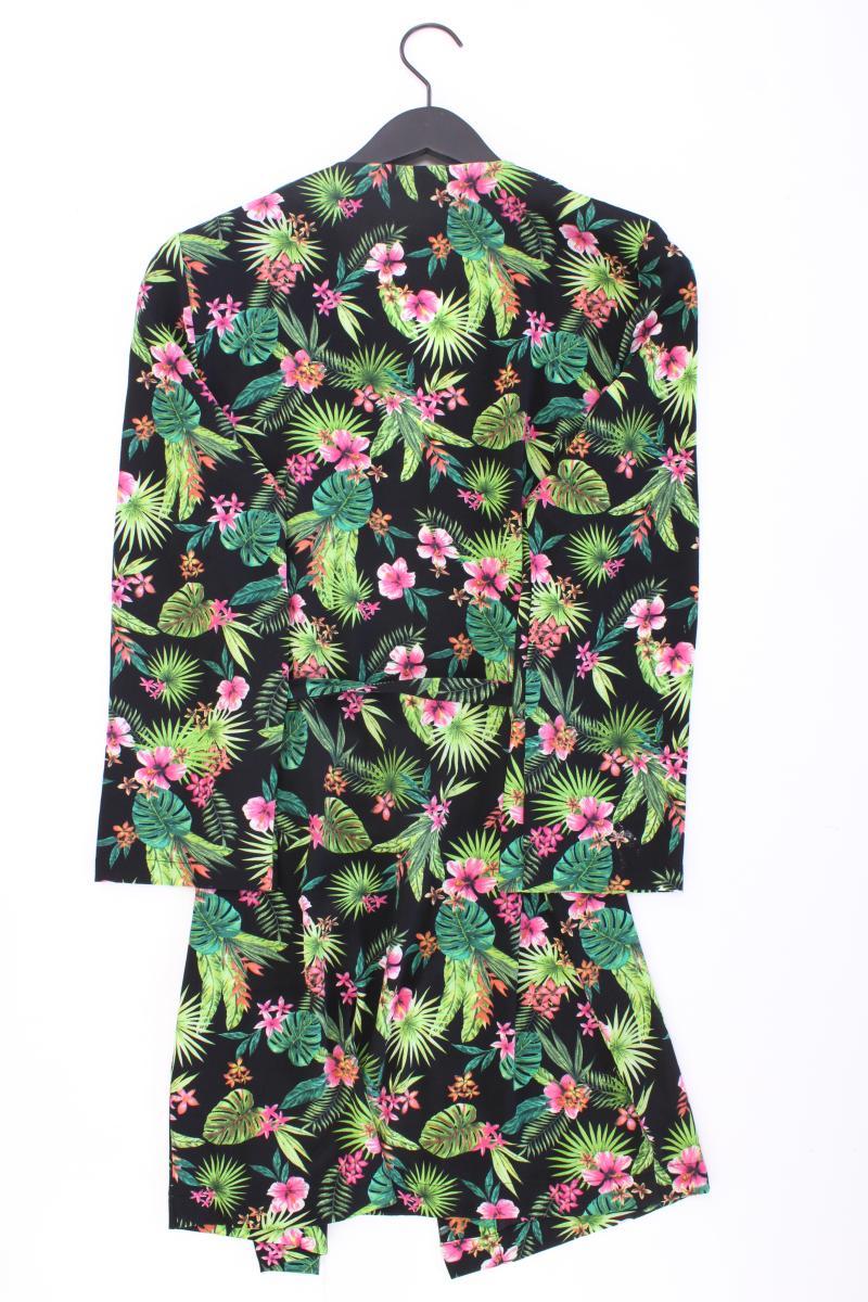 PIGALLE Strandtunika Gr. 36 mit Blumenmuster mit Gürtel Langarm mehrfarbig - Image 3