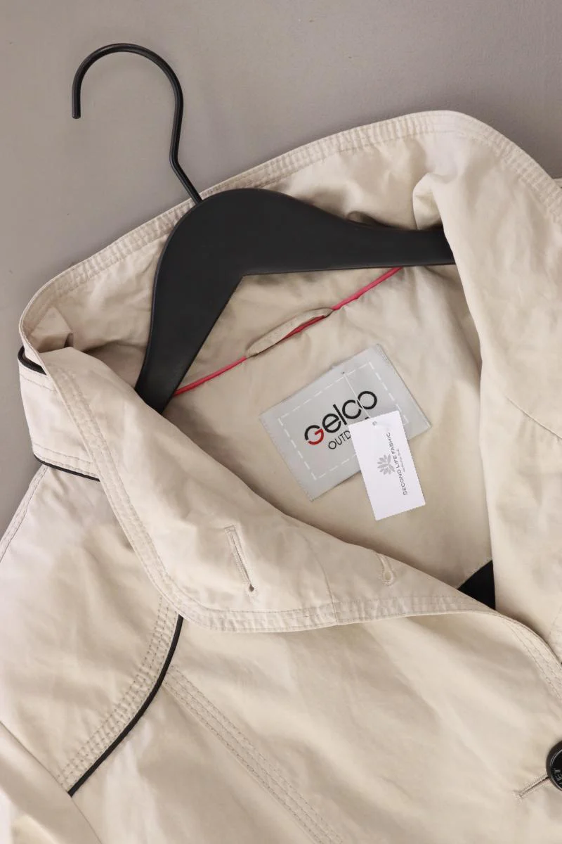 Gelco Übergangsjacke Gr. 42 creme aus Polyester - Image 3
