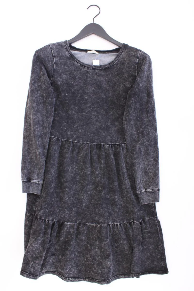 Jane and Delancey Kleid Gr. S Langarm grau aus Baumwolle