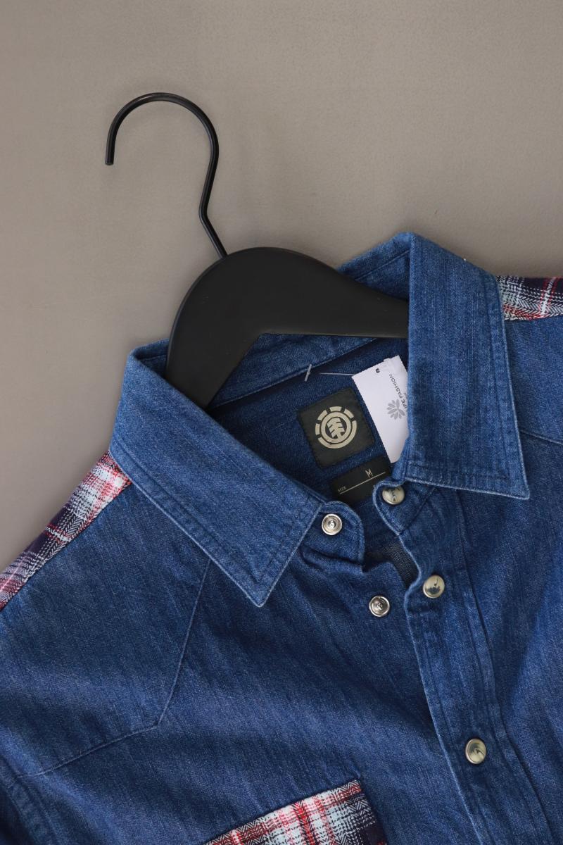 Element Jeanshemd für Herren Gr. M Langarm blau aus Baumwolle - Image 3