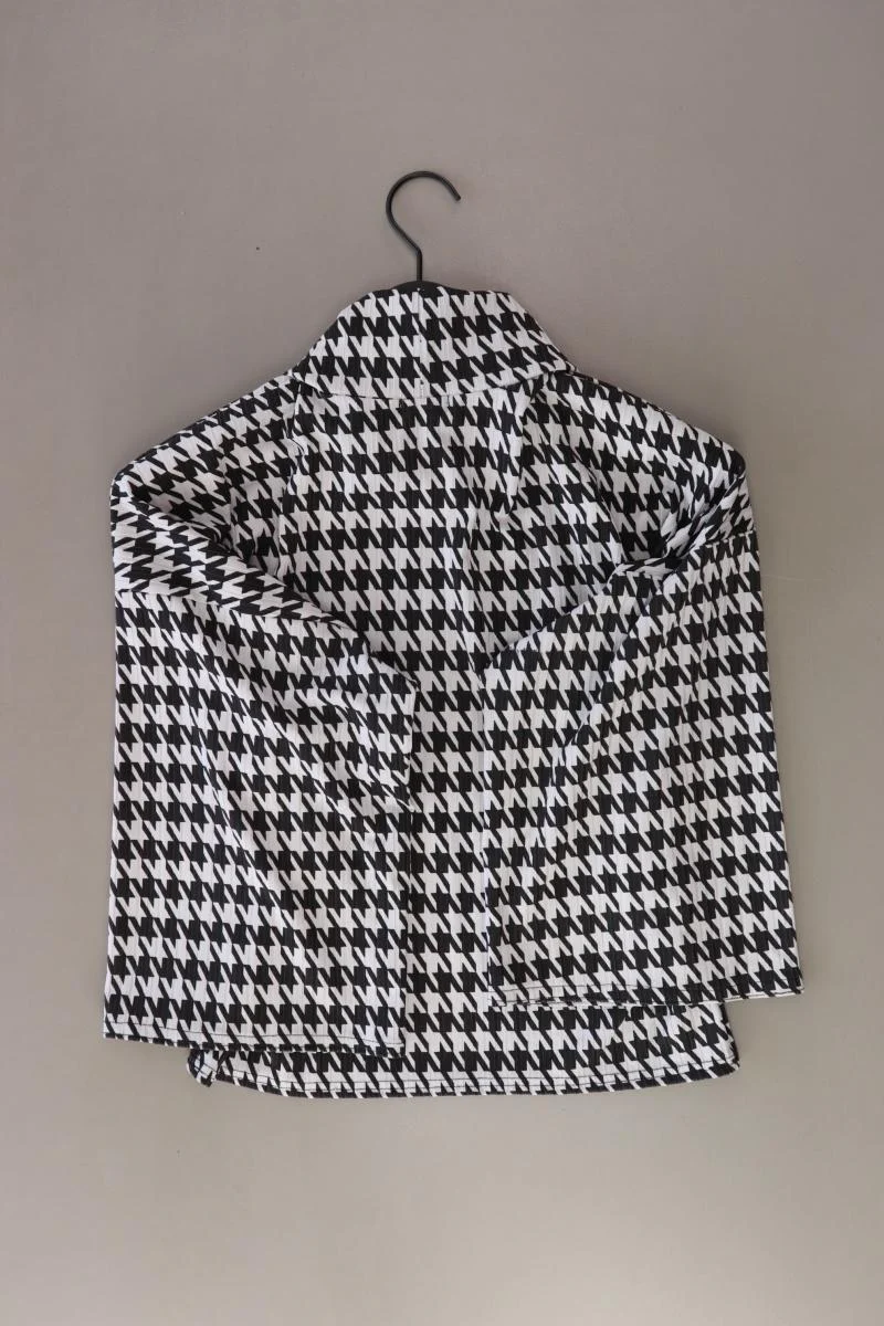 Prettylittlething Oversize-Bluse Gr. S hahnentritt 3/4 Ärmel weiß aus Polyester - Image 2